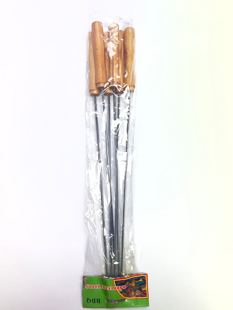 SS n/s Square Skewers 6PK
