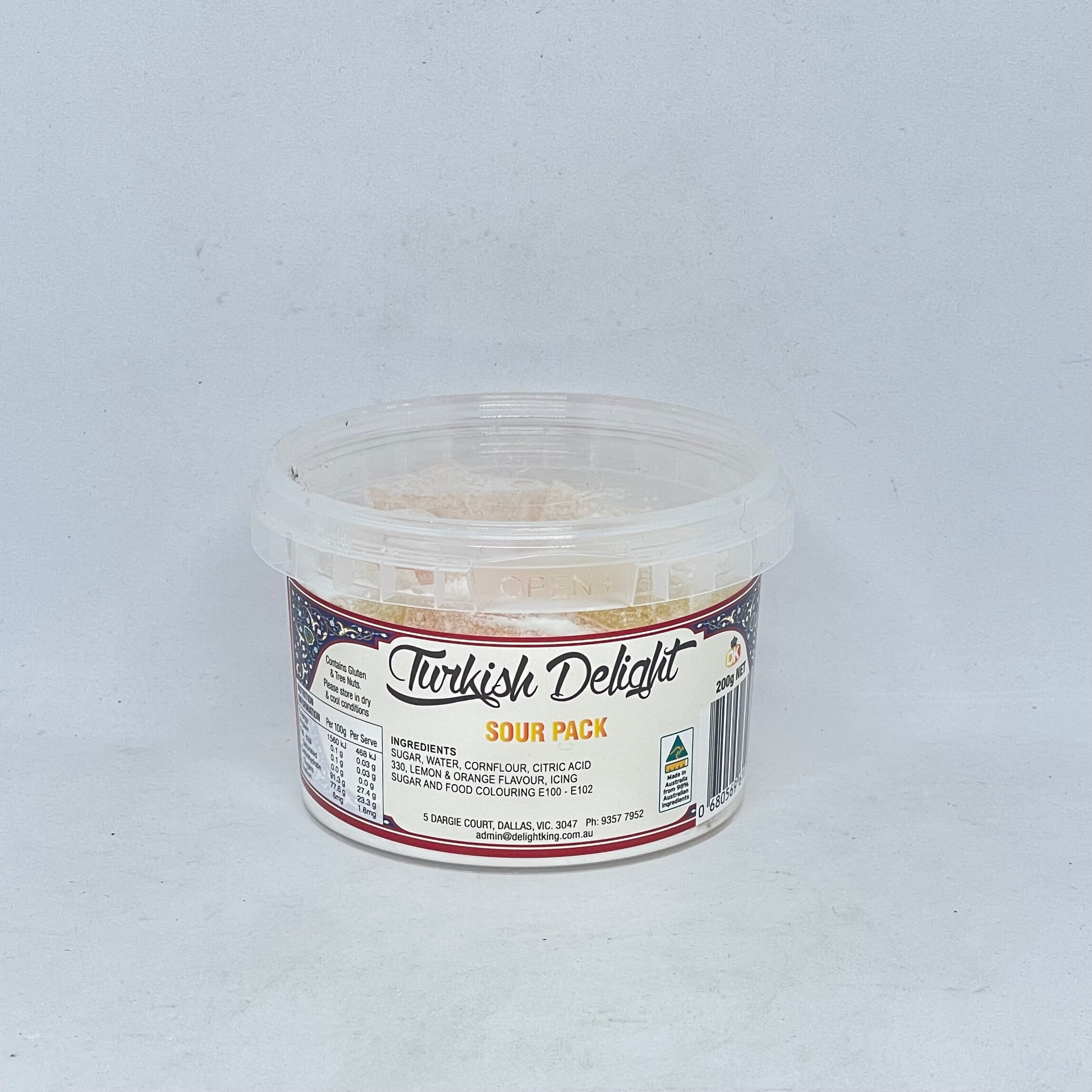 DK Turkish Delight Sour Pack 200g