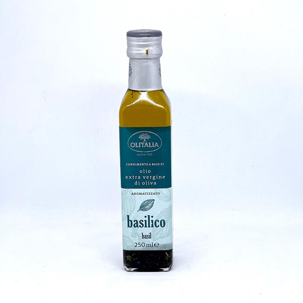 OLITALIA Extra Virgin Olive Oil w/ Basil 250mL