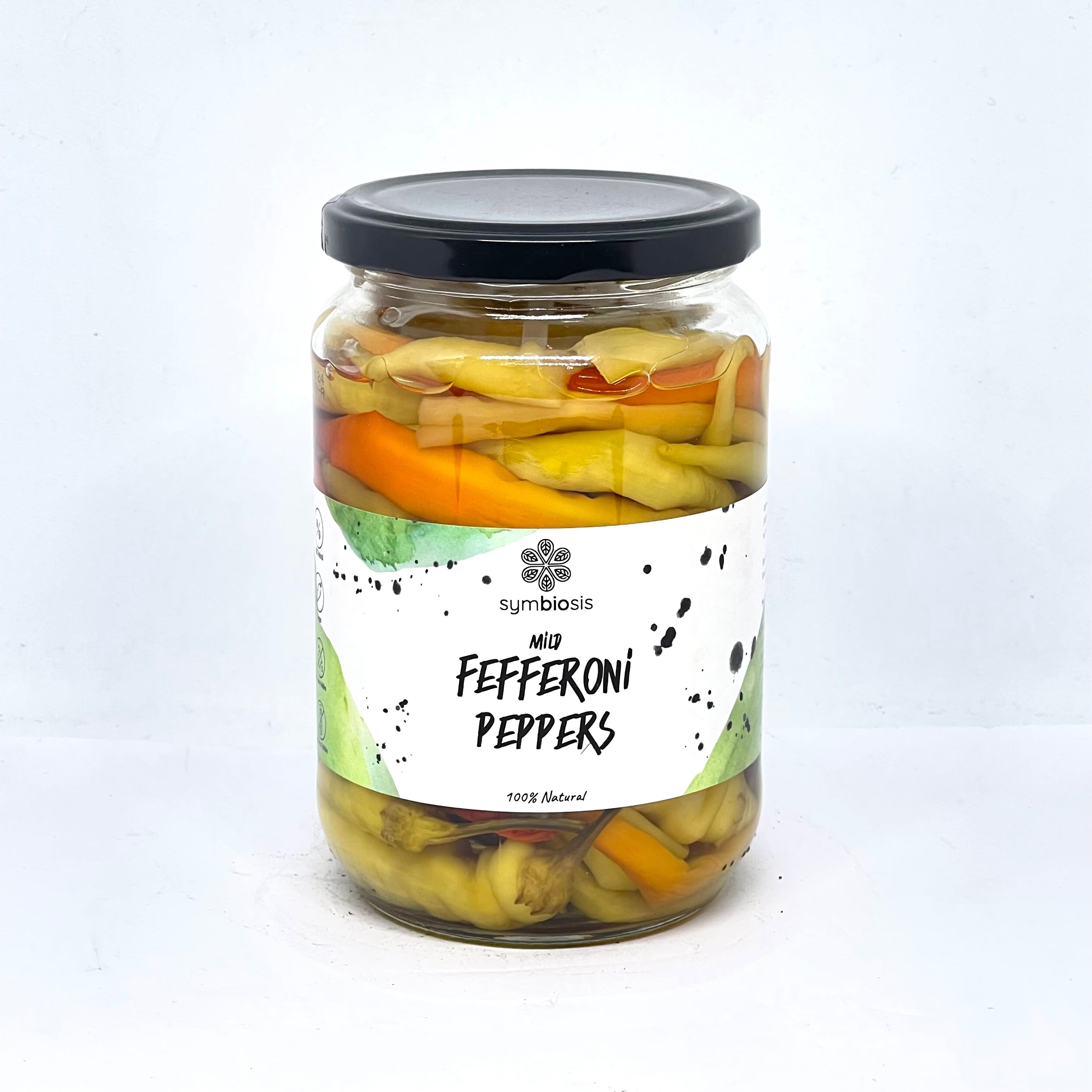 SYMBIOSIS Mild Fefferoni Peppers 680g