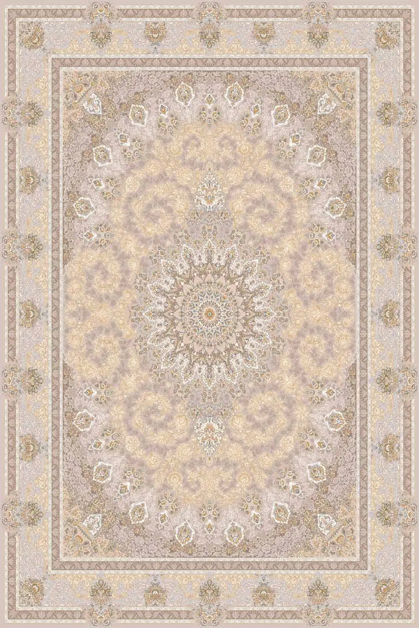 4554 Cream Traditional Area Rug