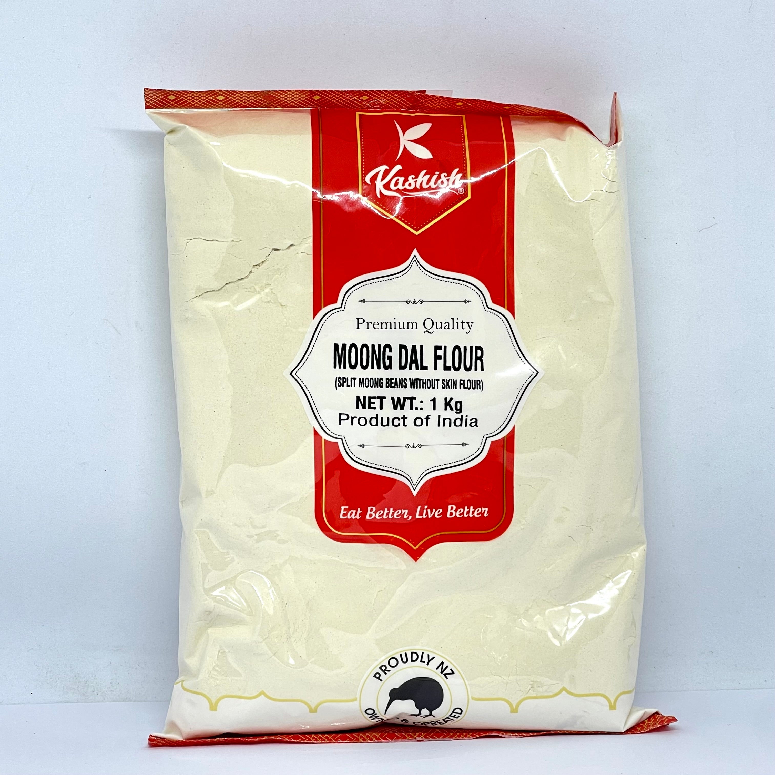 KASHISH Split Moong Beans w/out Skin Flour / Moong Dal Flour 1kg