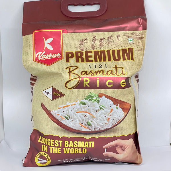 KASHISH Premium 1121 Basmati Rice 5kg