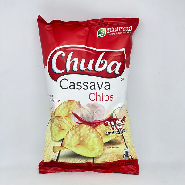 CHUBA Cassava Chips Chilli 140g