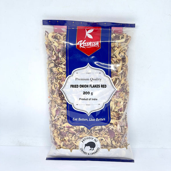 KASHISH Fried Red Onion Flakes 200g