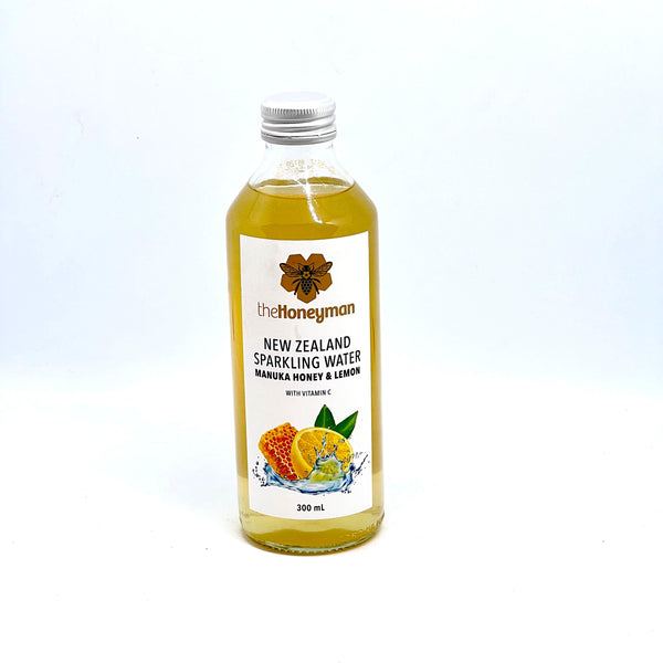 THM NZ Sparkling Water w/ Manuka Honey & Lemon 300mL