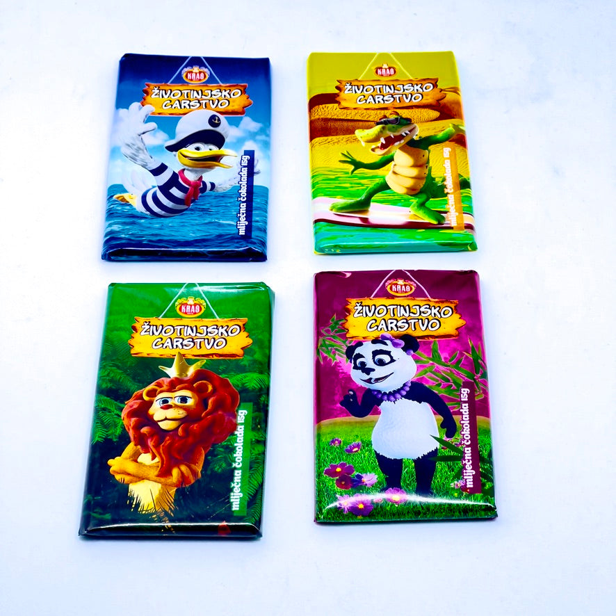 KRAS Animal Kingdom Milk Chocolate 15g