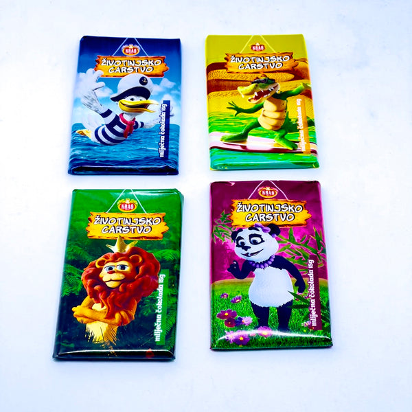 KRAS Animal Kingdom Milk Chocolate 15g