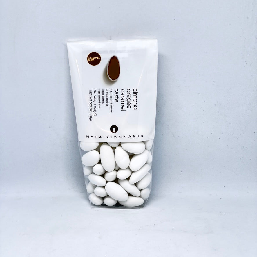 HATZIYIANNAKIS Sugar Coated Almond w/ Caramel 150g