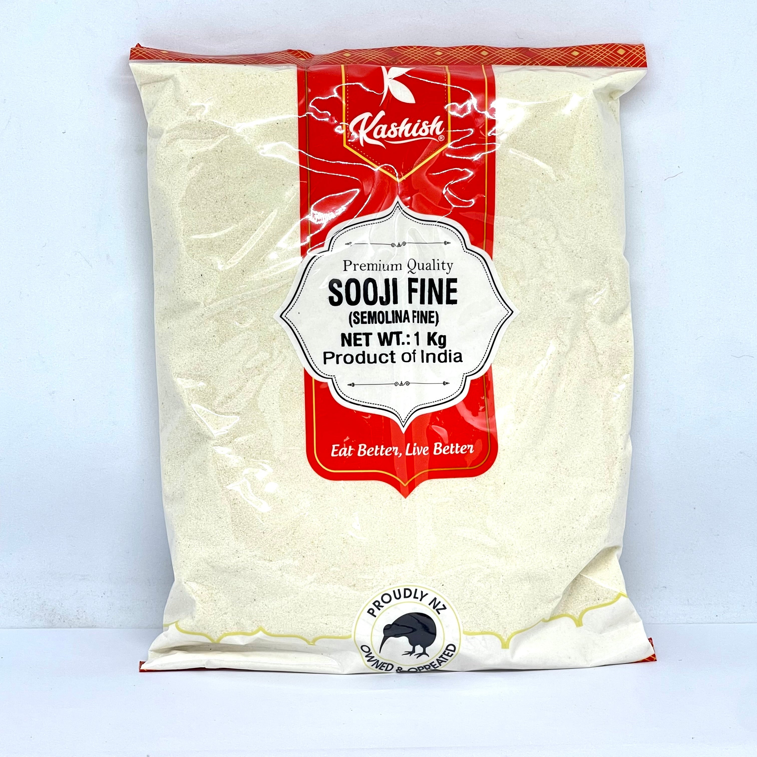KASHISH Fine Semolina / Sooji Flour 1kg
