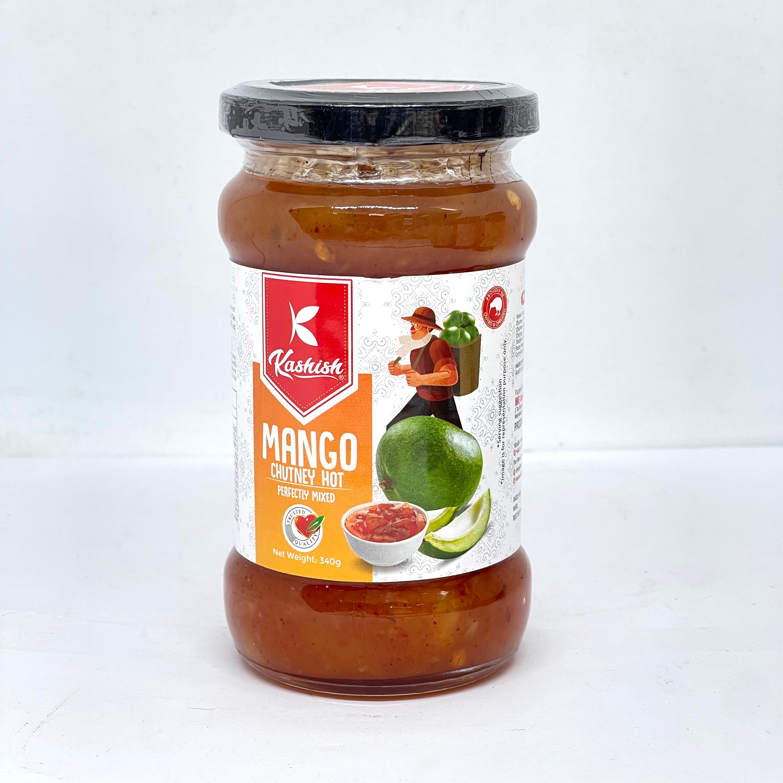 KASHISH Hot Mango Chutney 312g