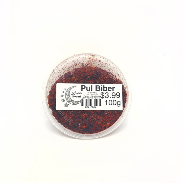 HESARI Red Hot Pepper Flakes / Pul Biber 100g