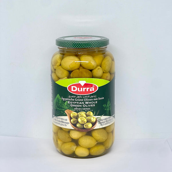 DURRA Egyptian Whole Green Olives Tvahy 1.3kg