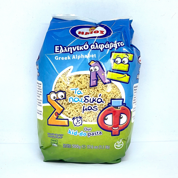 HELIOS Greek Alphabet Pasta 500g