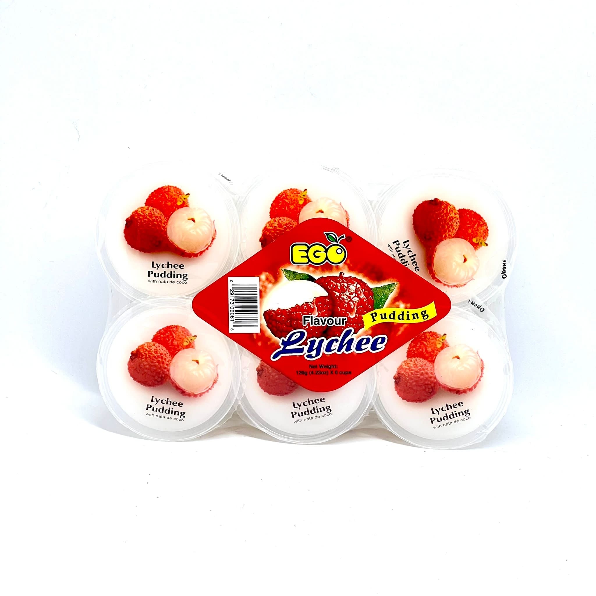 EGO Lychee Pudding 6x100g