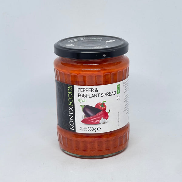 KONEX Pepper & Eggplant Mild Ajvar 550g