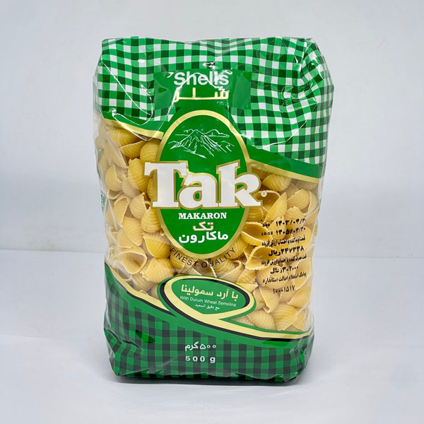 TAK MAKARON Shells Pasta 500g