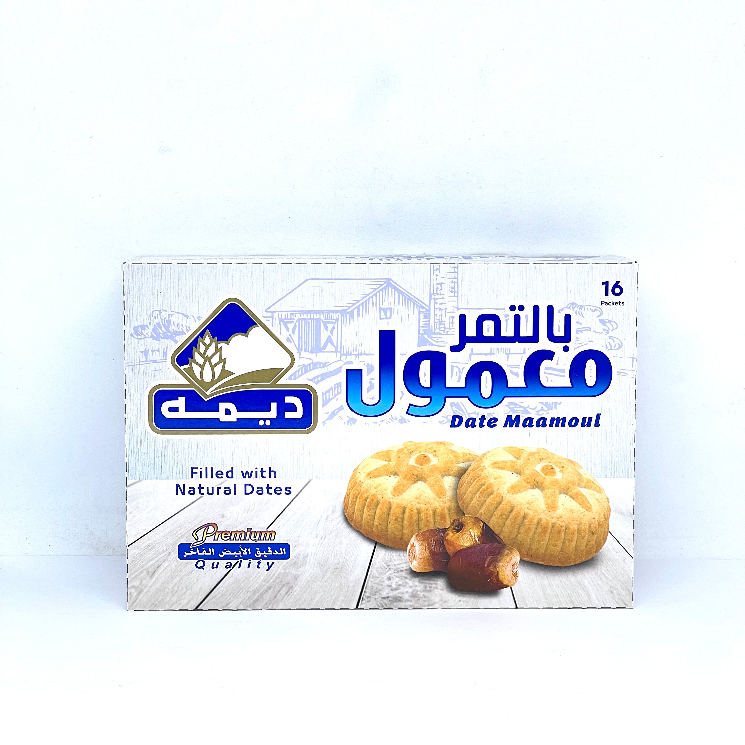 DEEMAH Date Maamoul 16x16g 256g