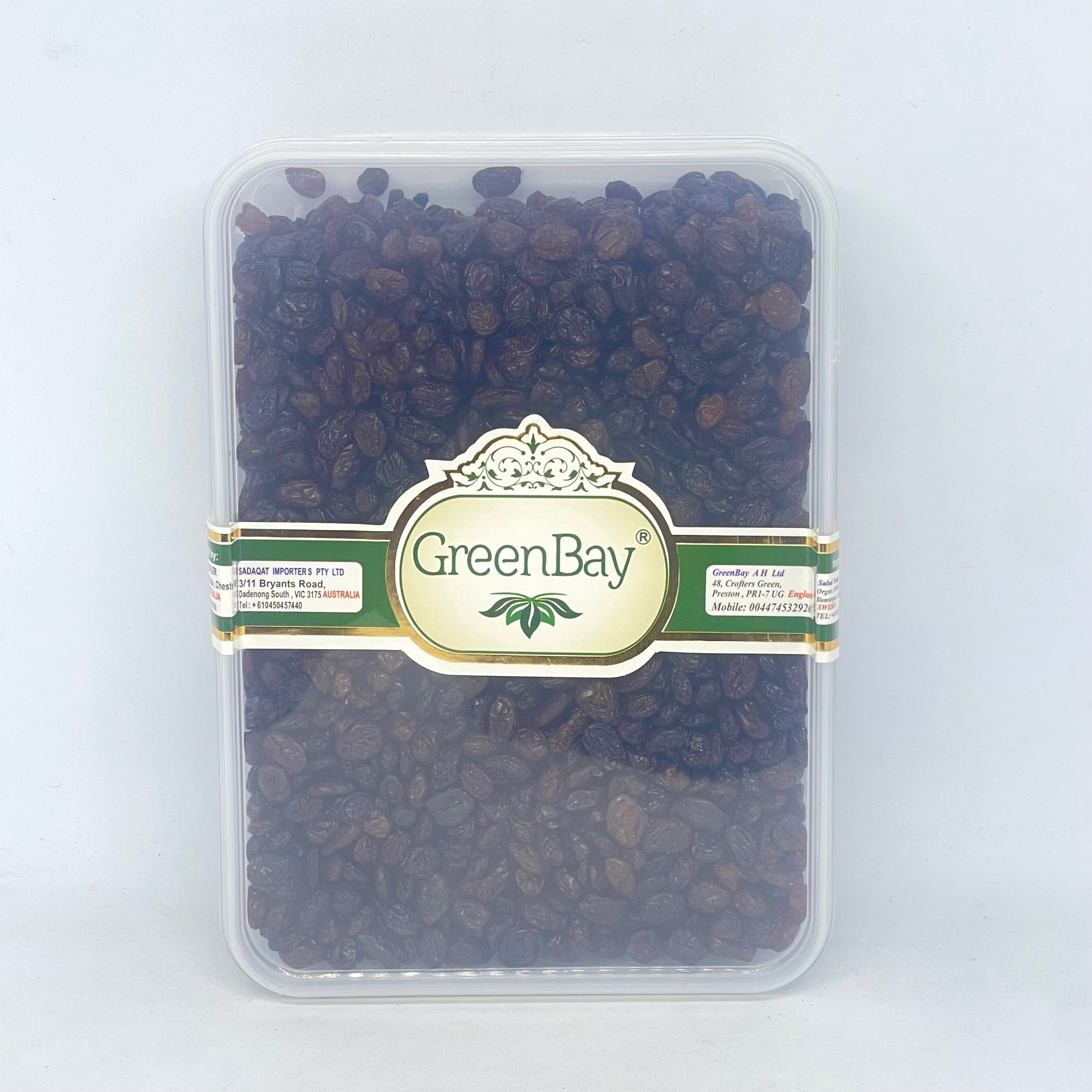 GREEN BAY Dried Red Raisins 500g