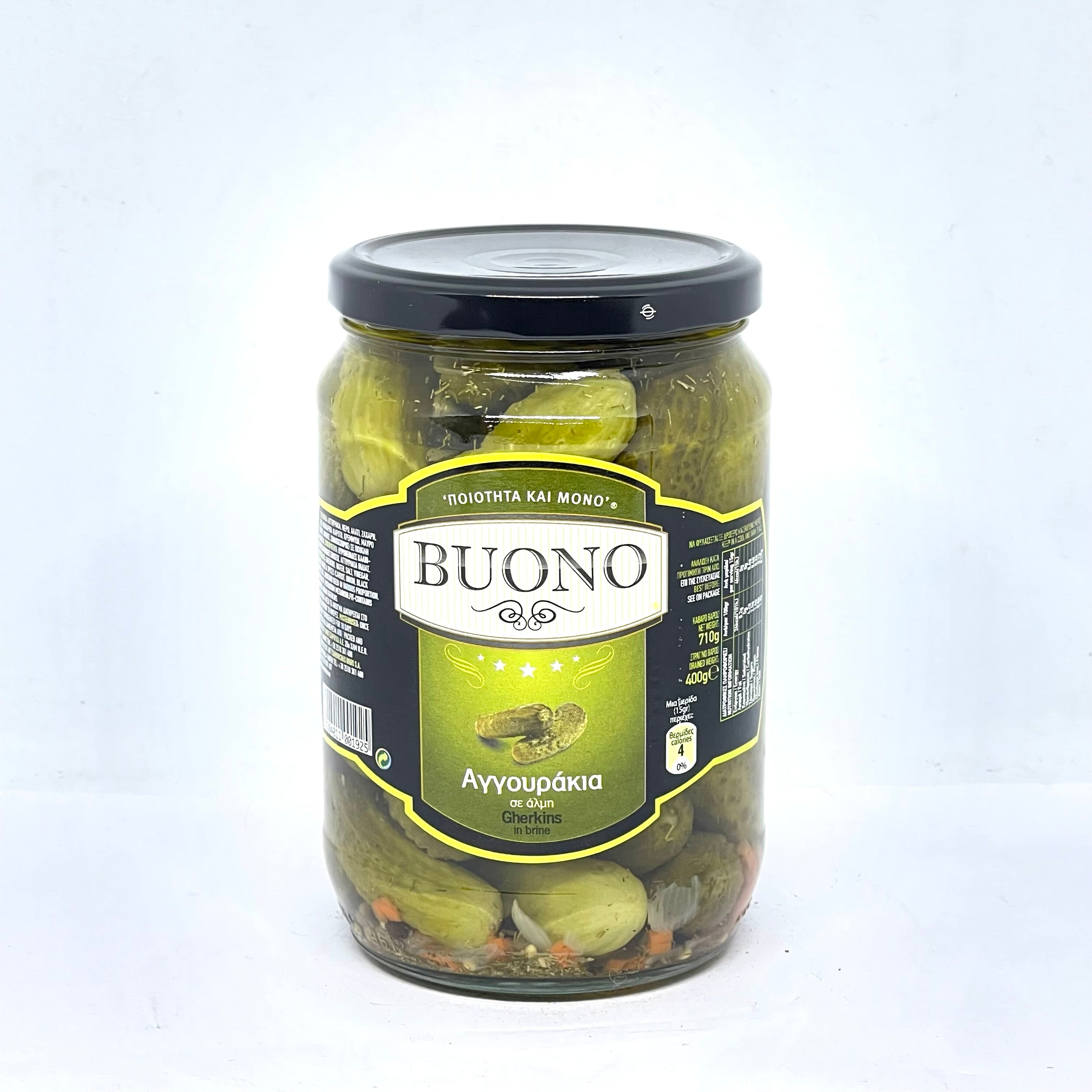 BUONO Gherkins in Brine 710g