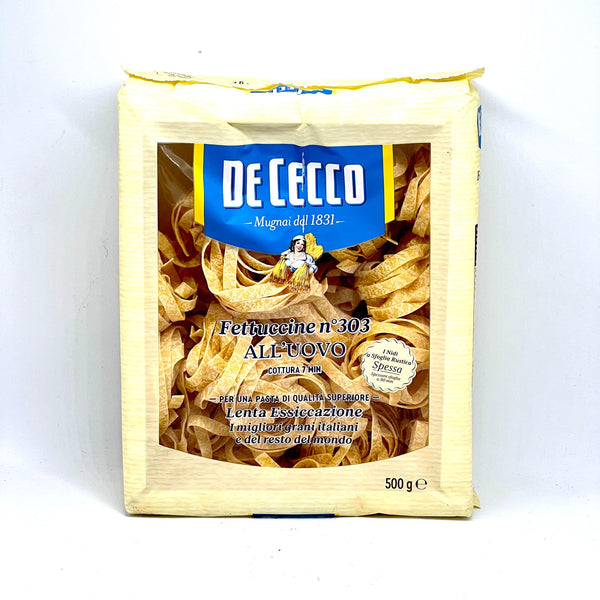 DECECCO Fetuccine All Uovo No. 303 Pasta 500g