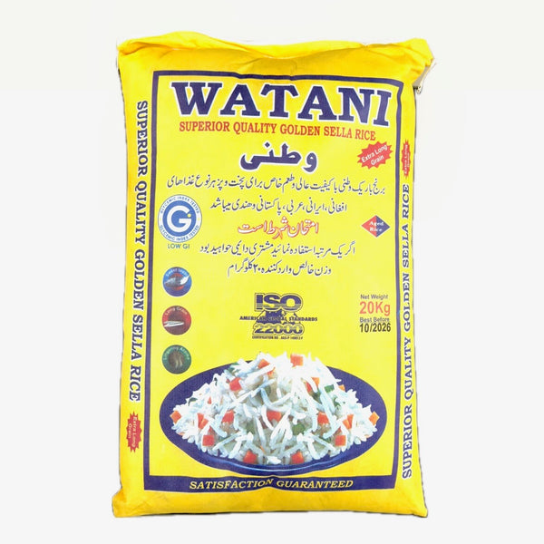 WATANI Golden Sella Rice 20kg