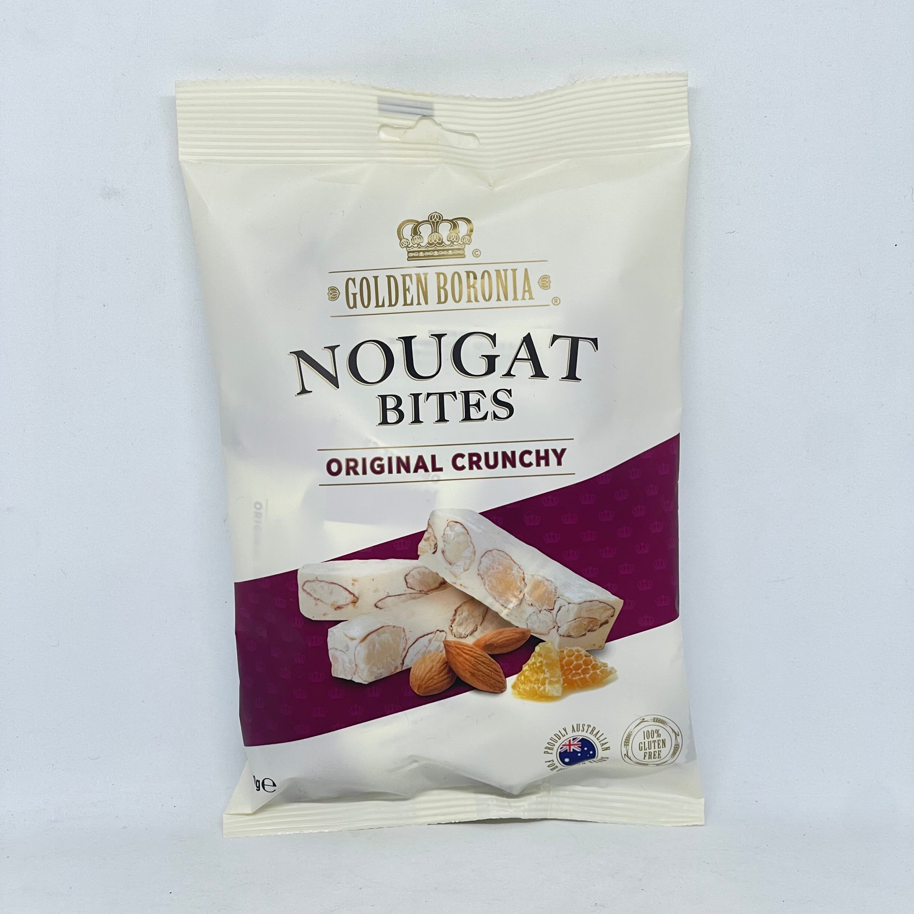 GOLDEN BORONIA Nougat Bites Original Crunchy 100g