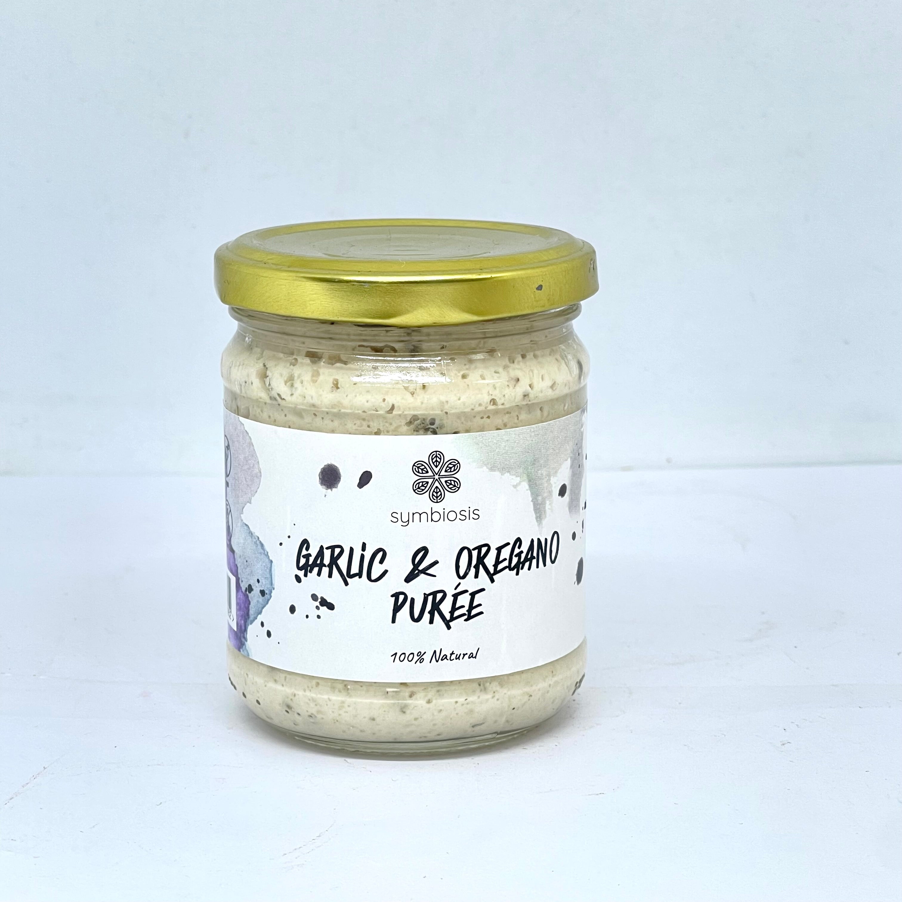 SYMBIOSIS Garlic & Oregano Puree Paste 180g