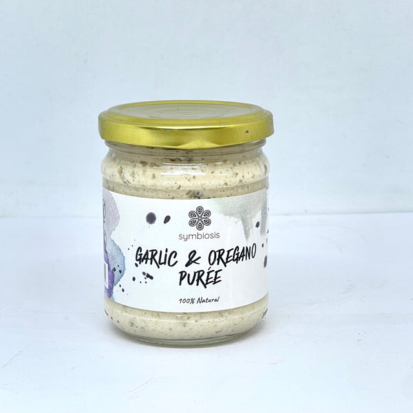 SYMBIOSIS Garlic & Oregano Puree Paste 180g
