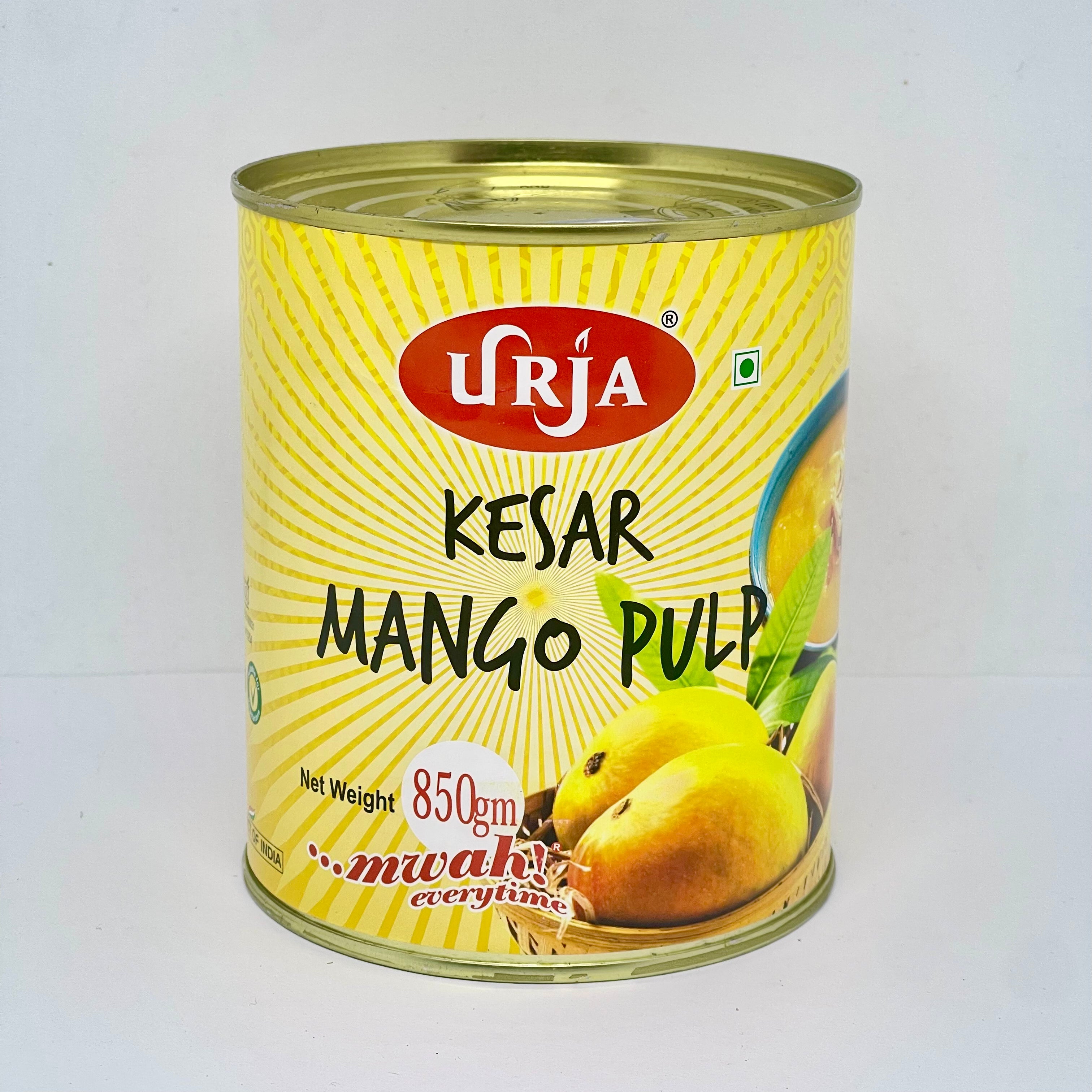 URJA Kesar Mango Pulp 850g