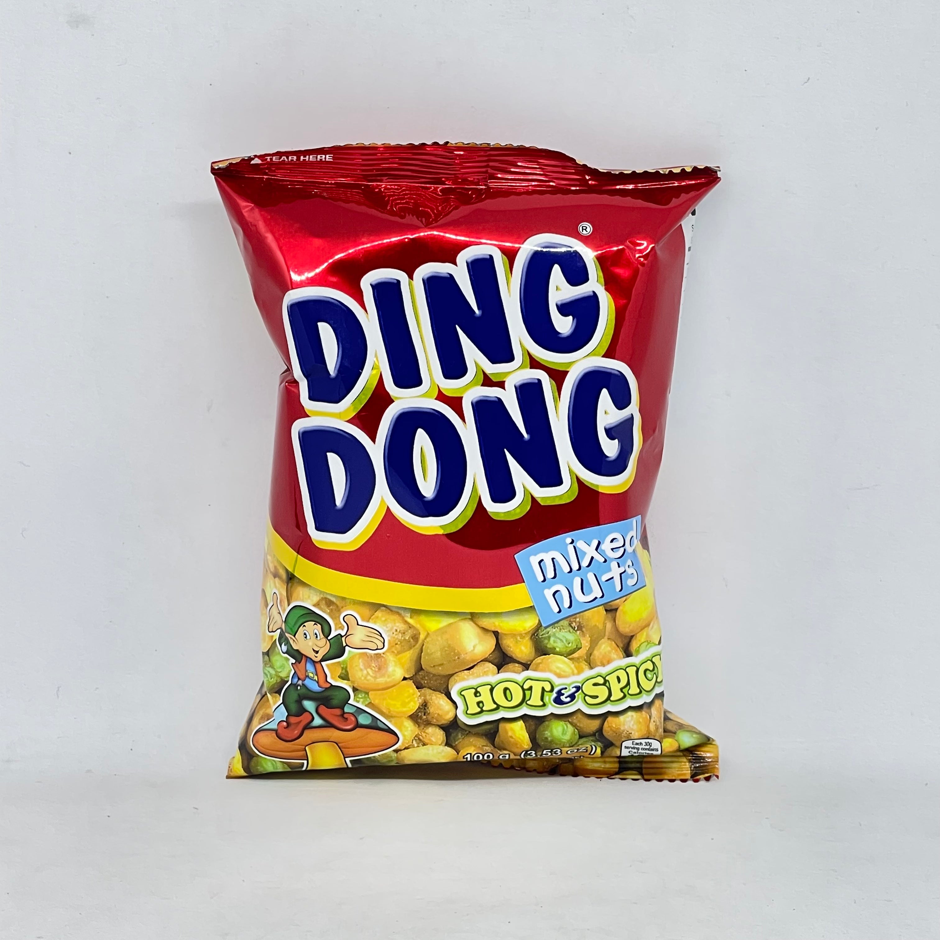 DING DONG Mixed Nuts Hot & Spicy 95g