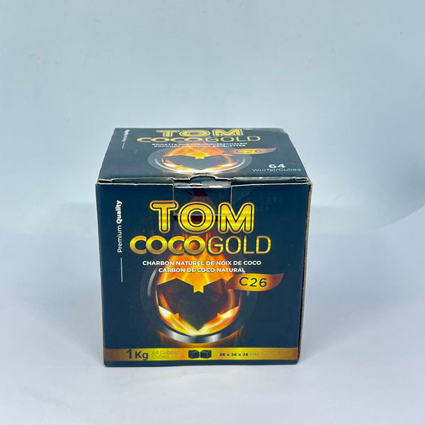 TOM COCO GOLD Hookah Charcoal C26 1kg