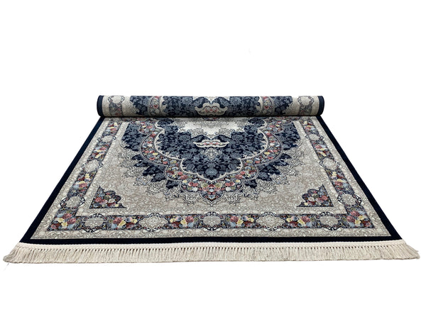 Arwana Navy Traditional Area Rug