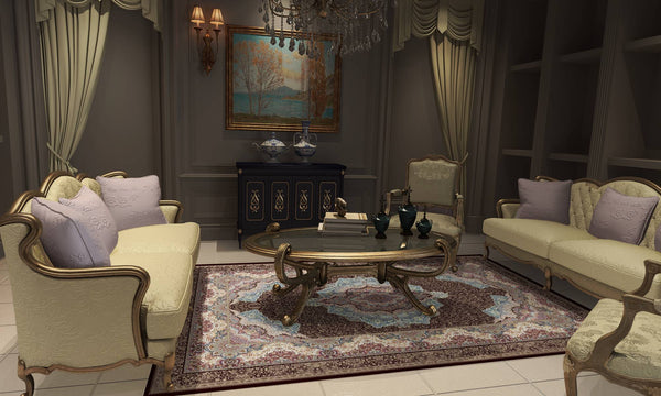 Jahanamma Brown Traditional Area Rug