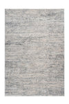 Silver Beige Textured Modern Rug