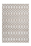 Aleyna 609 Beige Modern Diamond Wavy Rug - Lalee Designer Rugs