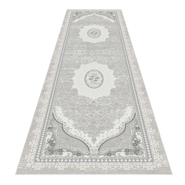 Amethyst 4002 Grey Hallway Runner