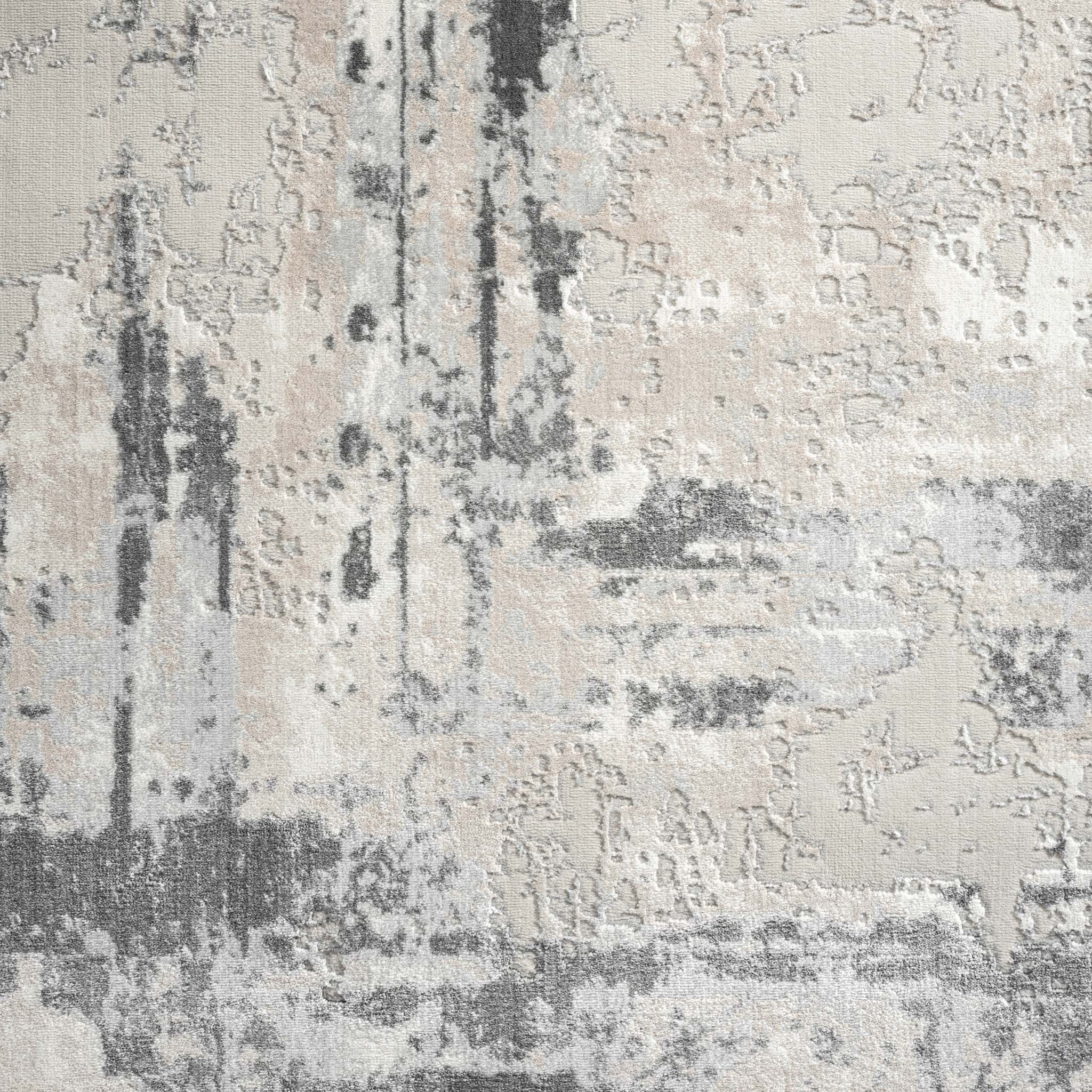 Amethyst 4006 Grey Hallway Runner