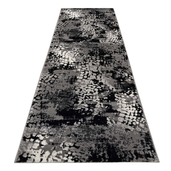 Celestial 2912 Grey Hallway Runner