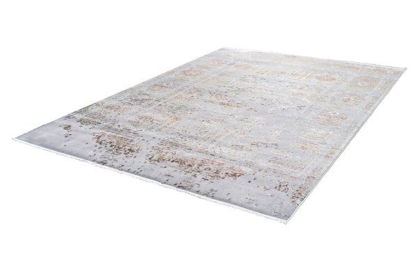 Fashion 901 Silver Acrylic Transitional Rug - Lalee Designer Rugs