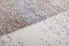 Feeling 500 Beige Silver Plain Border Thick Rug - Lalee Designer Rugs