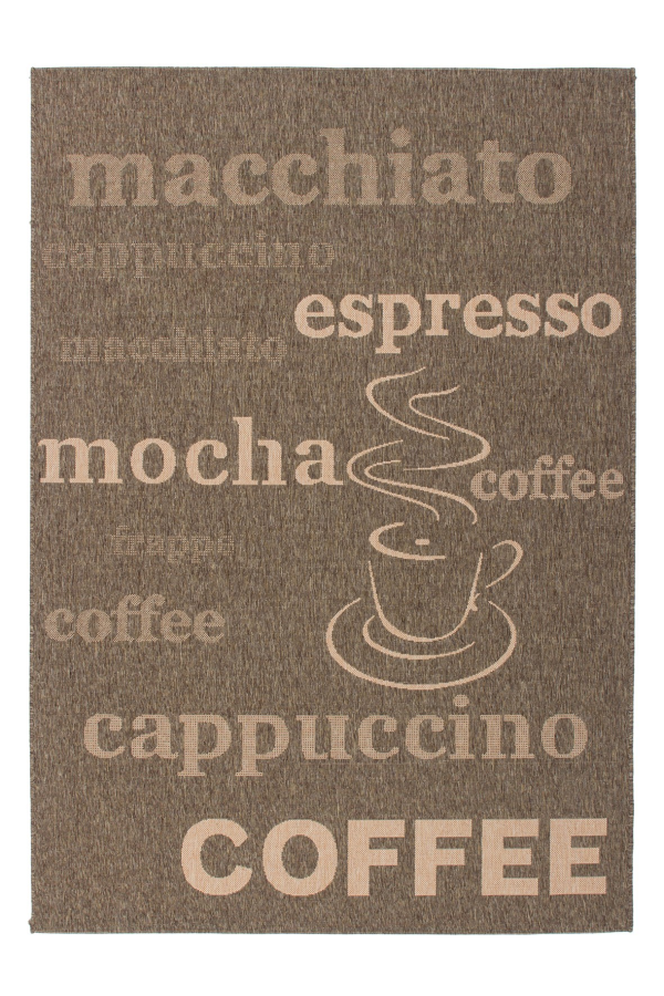 Finca 510 Coffee Outdoor/Kitchen Rug - Lalee Designer Rugs