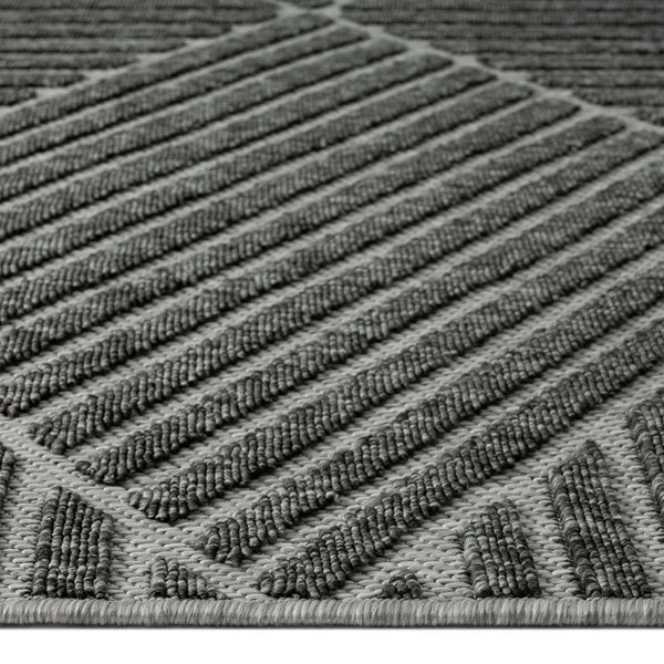 Eudora 350 Grey Hallway Runner