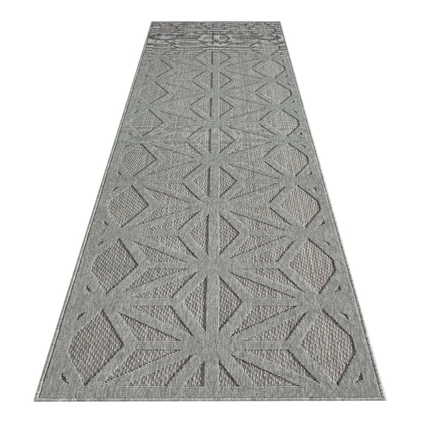 Eudora 352 Grey Hallway Runner