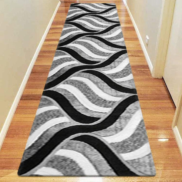 Luxe Shaggy 5328 Grey Hallway Runner