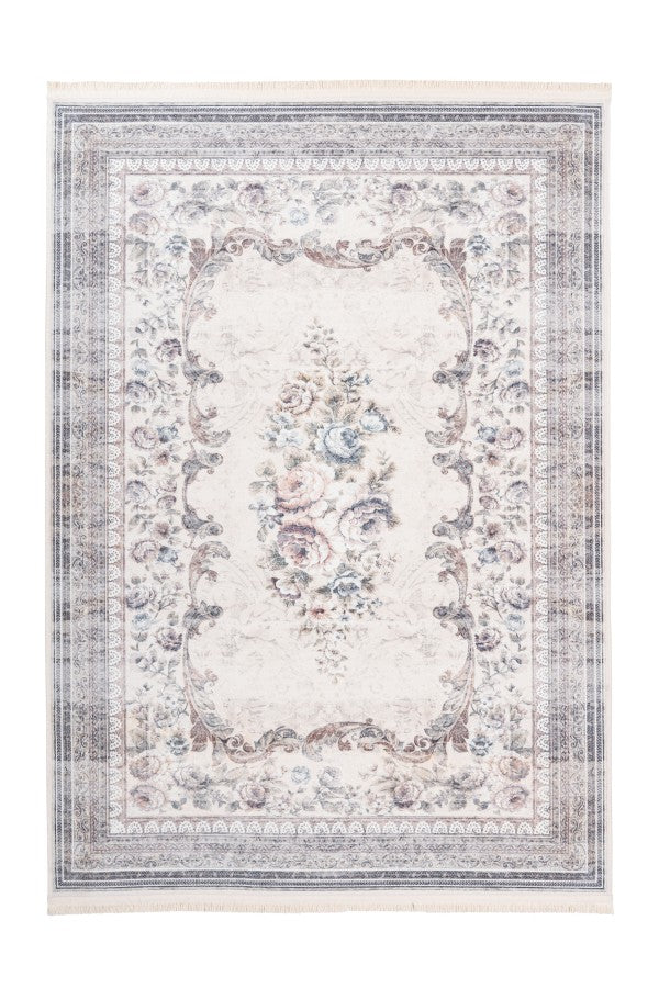 Peri 106 Beige Machine Washable Rug - Lalee Designer Rugs