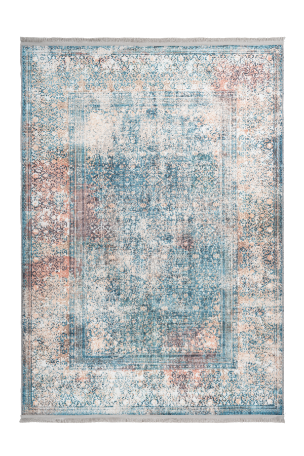Peri 112 Multi Coloured Machine Washable Rug - Lalee Designer Rugs