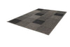 Sunset 605 Outdoor and Kitchen Taupe Rug with Geometric Design - Lalee Designer Rugs