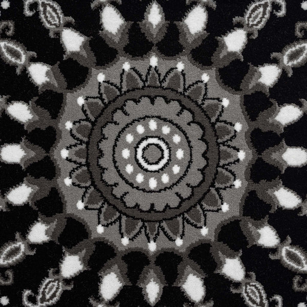 Saffron 2108 Grey Hallway Runner