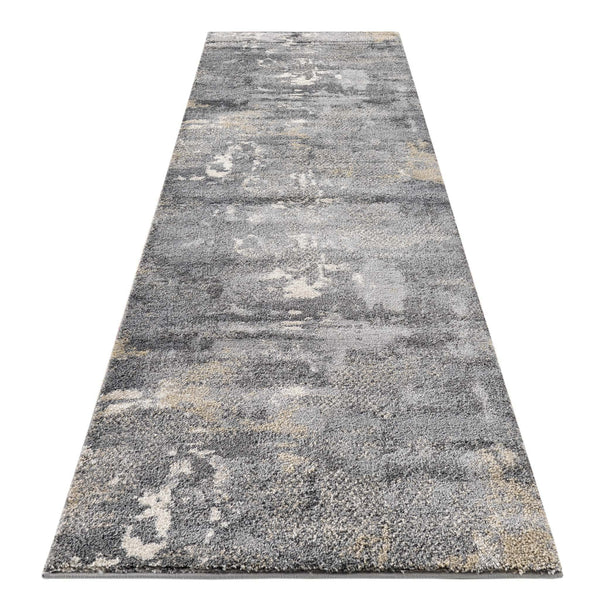 Vinyl 669 Grey Hallway Runner